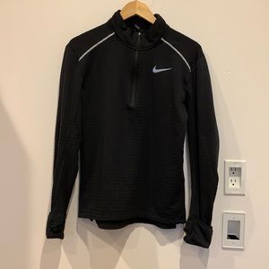 Men’s Nike black long sleeve layering running top